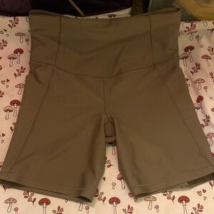 All in Motion Women's Taupe Bike Shorts